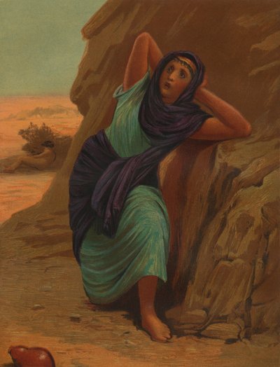 Hagar and Ishmael by Philip Richard Morris